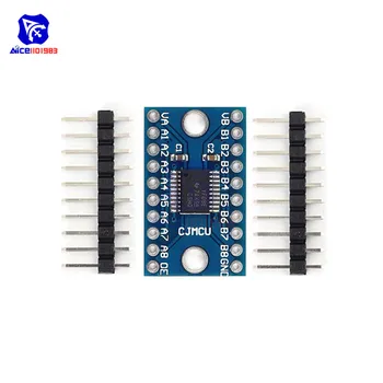 

diymore TXS0108E 8 Channel Logic Level Converter Bi-Directional High Speed Full Duplex Shifter 3.3V 5V for Arduino Raspberry Pi