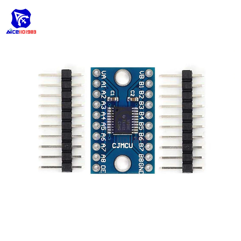 Logic Level Shifter Converter 8 Channel for Arduino Raspberry Pi Module 5v 3.3v Logic Level Shifter Converter 8 Channel for Arduino Raspberry Pi Module 5v 3.3v