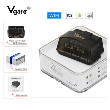 

Vgate iCar Pro ELM327 WIFI for IOS OBD2 scanner ELM 327 v2.1 OBDII Code Reader scan tool pro elm327 wifi diagnostic scanner