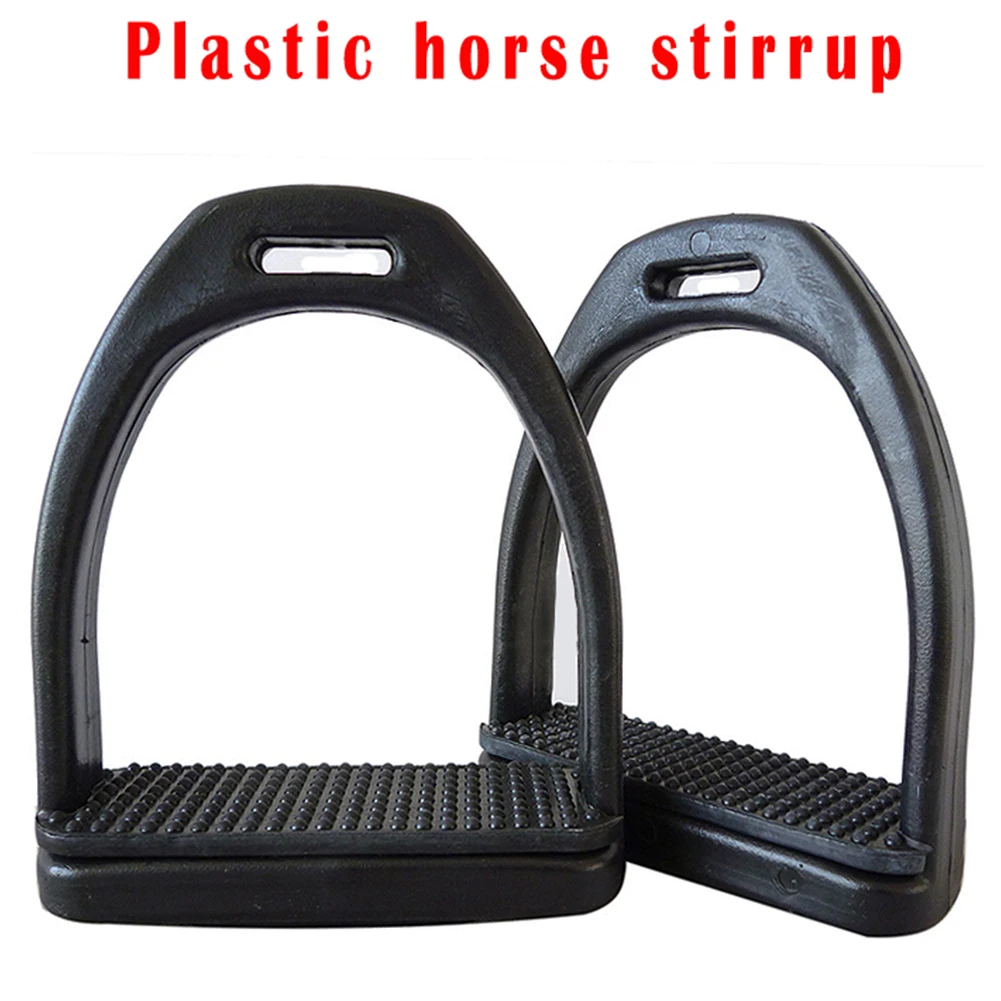 2PCS Equestrian Adults Anti Slip Plastic Safety Equipment Lightweight Wide Track Durable Horse Riding Stirrups Children Outdoor