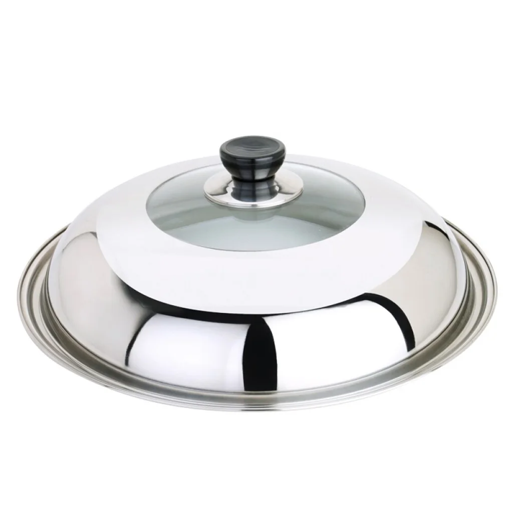 Transparent Pot Lid Glass Cover Kitchen Gadget 28cm/30cm/32cm/34cm/36cm/40cm