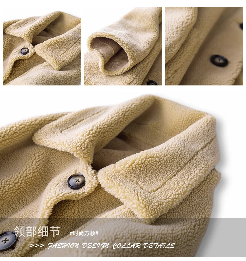 ALKMENE long fur one grain cashmere fur coat loose large size fashion thick warm female autumn and winter long coat