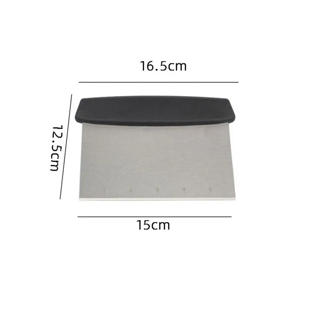 Grill Shovel Extra Thick Wear-resistant Rustless Durable Heat-resistant Stainless Steel Grill Fork Tong Scraper Barbecue Tools