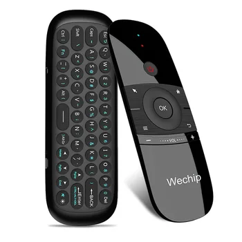 

New Original Wechip W1 Keyboard Mouse Wireless 2.4G Fly Air Mouse Rechargeble Mini Remote Control For Android Tv Box/Mini PC/TV