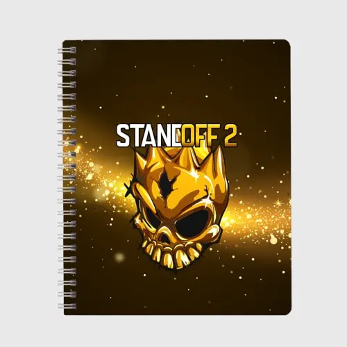 Standoff 2 Gold Skull Notebook Notebook AliExpress