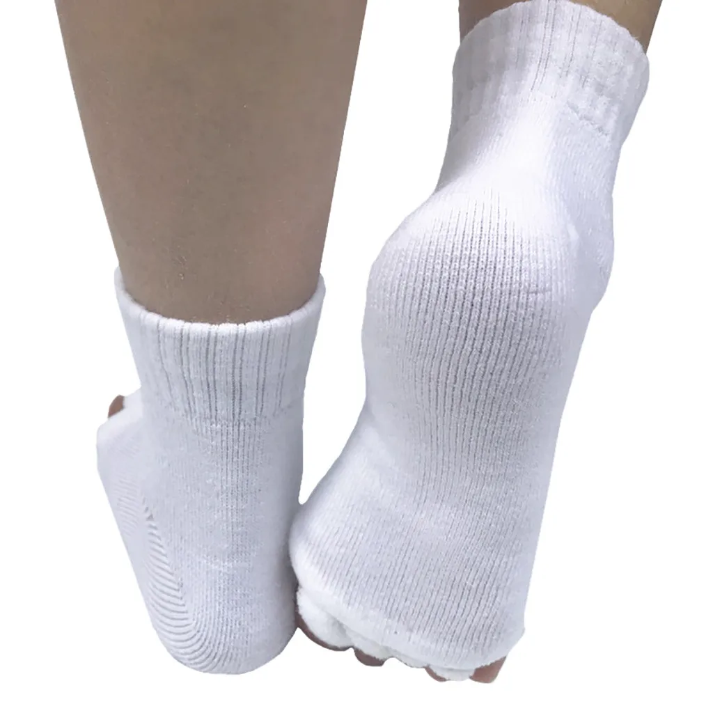 Женские коррекционные носки пять пальцев с открытым носком носки косточка на большом пальце носки сепаратор массажные носки коррекция искривление большого пальца ноги