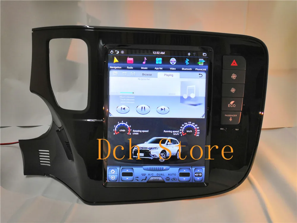 10 4 ''вертикальный экран Tesla стиль Android 9 0 автомобильный DVD GPS навигация Радио