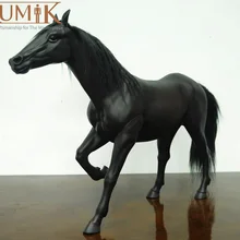 Новейшая модель; Kumik 1/6 весы вороной конь AC-9 подходит для детей возрастом от 1" фигурку
