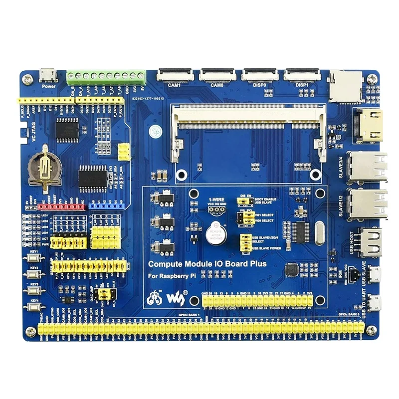  Waveshare for Raspberry Pi Compute Module 3+ 32GB Development Kit Type A CM3+ IO Board DS18B20 IR R