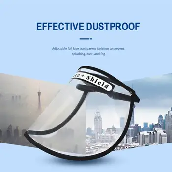 

Fast Delivery Full Face Masks Anti-droplets Anti-fog Dust-proof Face Shield Safely Cover Transparent Face Eyes Protector