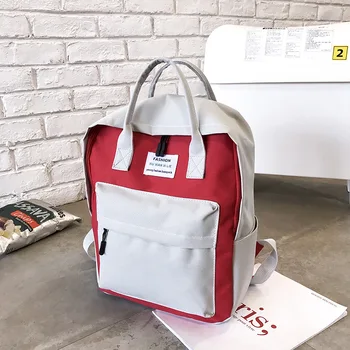 

Mother bag multi function large-capacity backpack striped mummy bag leisure Korean version of the tide baby travel