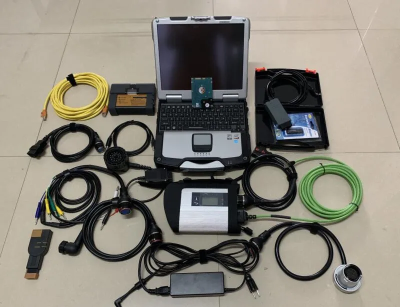 Для benz c4 диагностический сканер mb star для bmw icom a2 vas5054a odis 3in1 программное