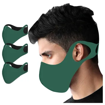 

3pcs Adult Free Ear Masks Outdoor Windproof Cycling Mask Dustproof Protective Sports Mask Washable Reusable Mask Masques Lavable