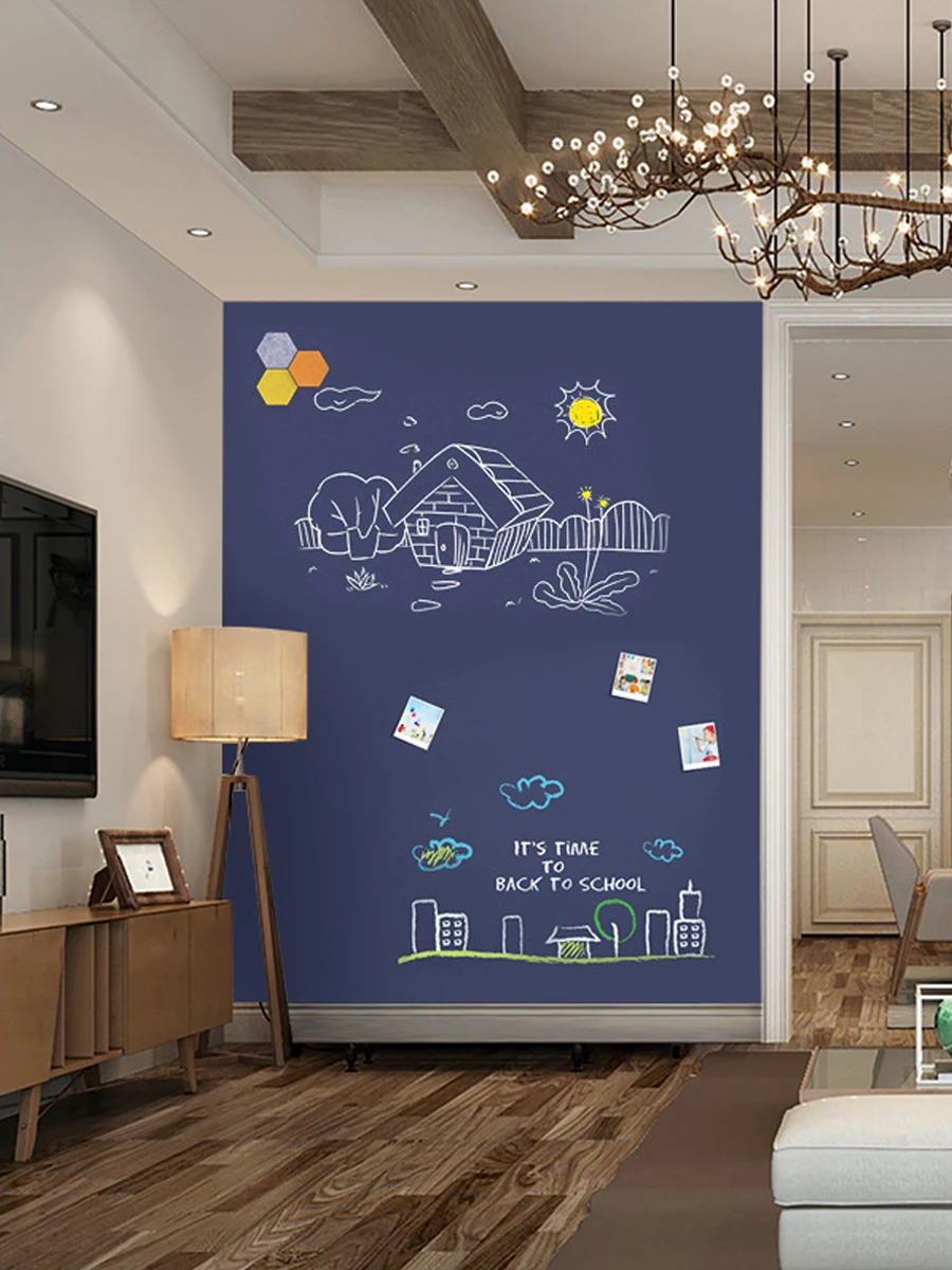 45*100cm Blackboard Stickers Doodle Drawing Board Blackboard Wall Sticker for Kids Room