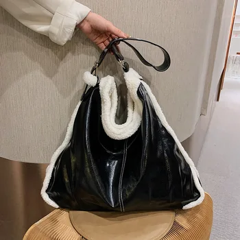 

Women Bag Fashion Female Shoulder Bags Large Capacity Vintage Soft Patchwork Female Hobos Ladies Tote Messenger Bags Women bags