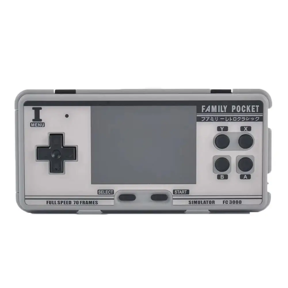 FC3000 V2 Classic Handheld Portable Video Game Consoles 16G Built in 5000 Game 10 Simulator Game Console Gaming Accessories Gift