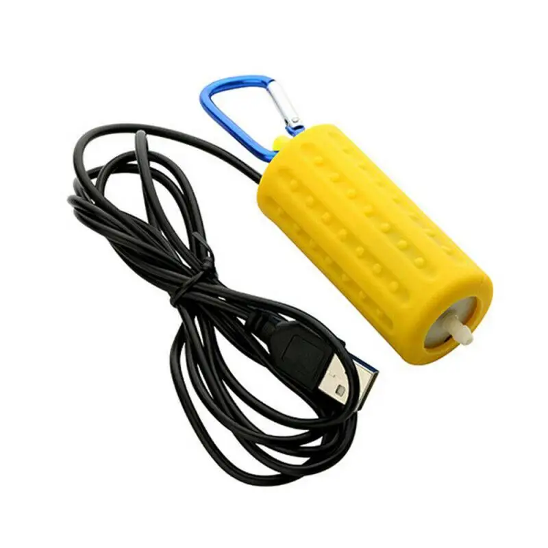 Аквариумный Портативный USB мини кислородный воздушный насос бесшумные