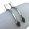 Enghlish Stainless Steel Riding Spurs Horse Equipement 3cm Square Neck Spur