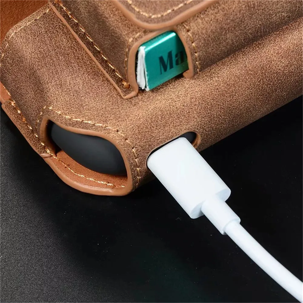 JINXINGCHENG Новинка 5 цветов кожаный чехол кошелек для iqos 3 0 Чехол книжка с откидной