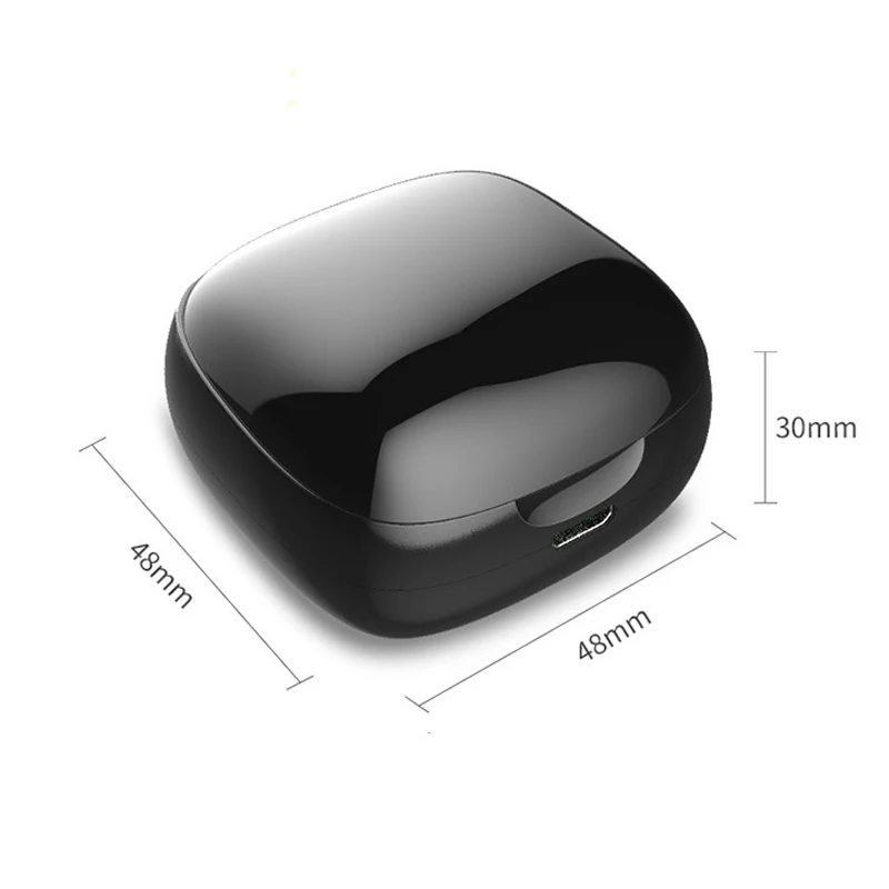 TWS Bluetooth 5,0 наушники 3D стерео Спортивные Беспроводные наушники HIFI Звук шумоподавление наушники Handsfree с двойным микрофоном