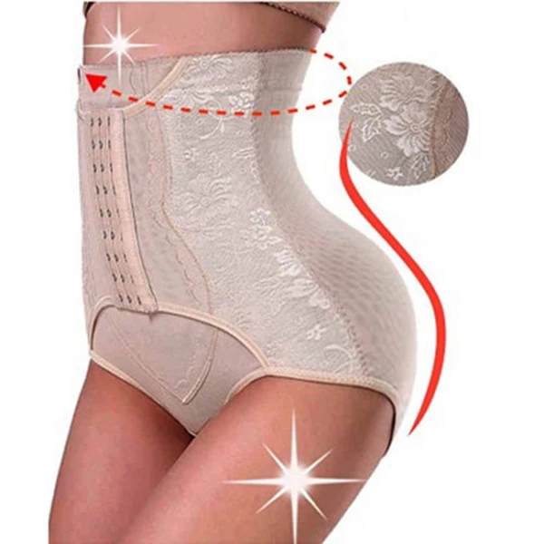 

High Quality 1 Pcs Women Slimming Underwear High Waist Tummy Control Panty Body Trainer Shaper Slimming Lifter Girdle