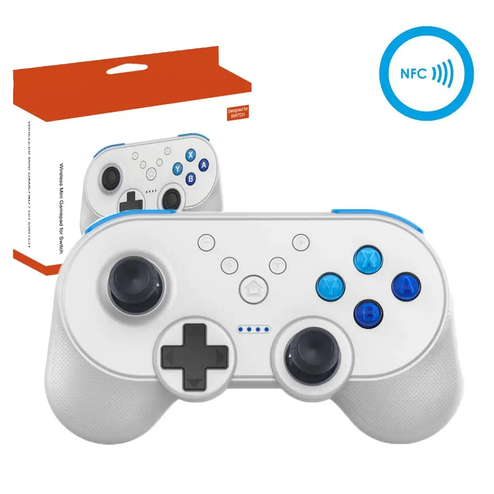 

Mini Wireless Bluetooth Game Controller for NINTEND Switch Console JYS NS Gamepad support Amiibo NFC Function Vibration