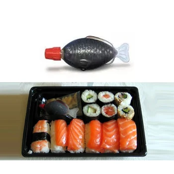 

200PCS Fish-Shaped 4ml Disposable Sauce Bottle Soy Sauce Bottle Vinegar Bottle Rice Ball