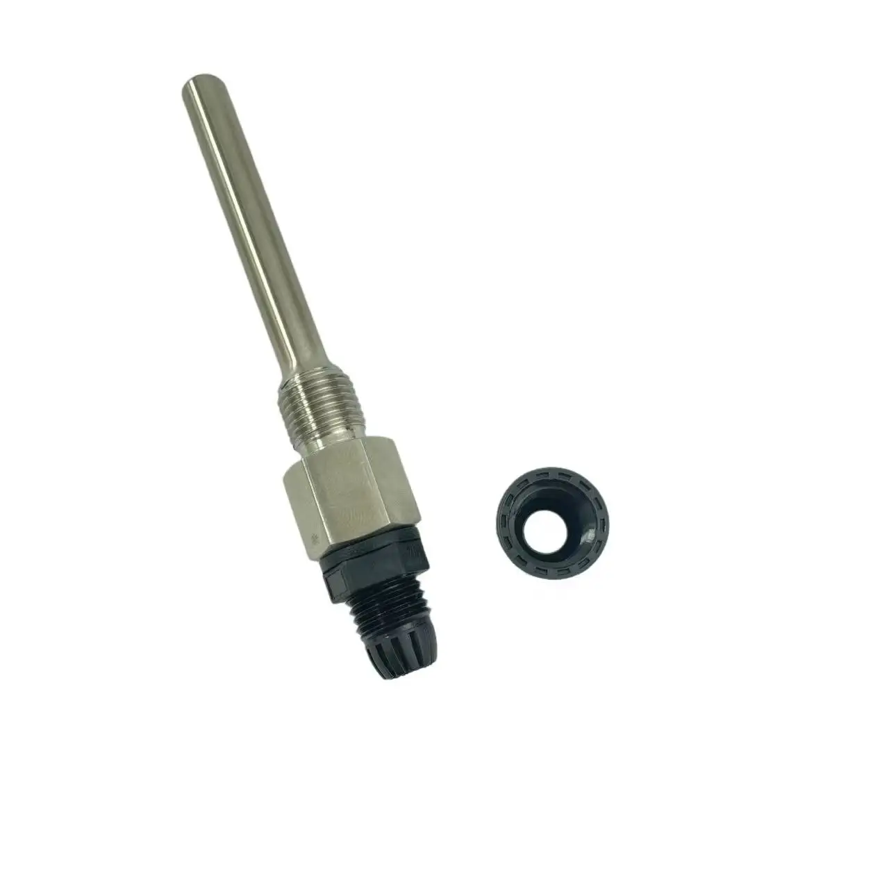 Bolso da Luva da Imersão de Sus304 Sp41058 58 mm Thermowell Dia.6 od mm de Aço Inoxidável para Sensores Pt1000 Pt100 Bsp1