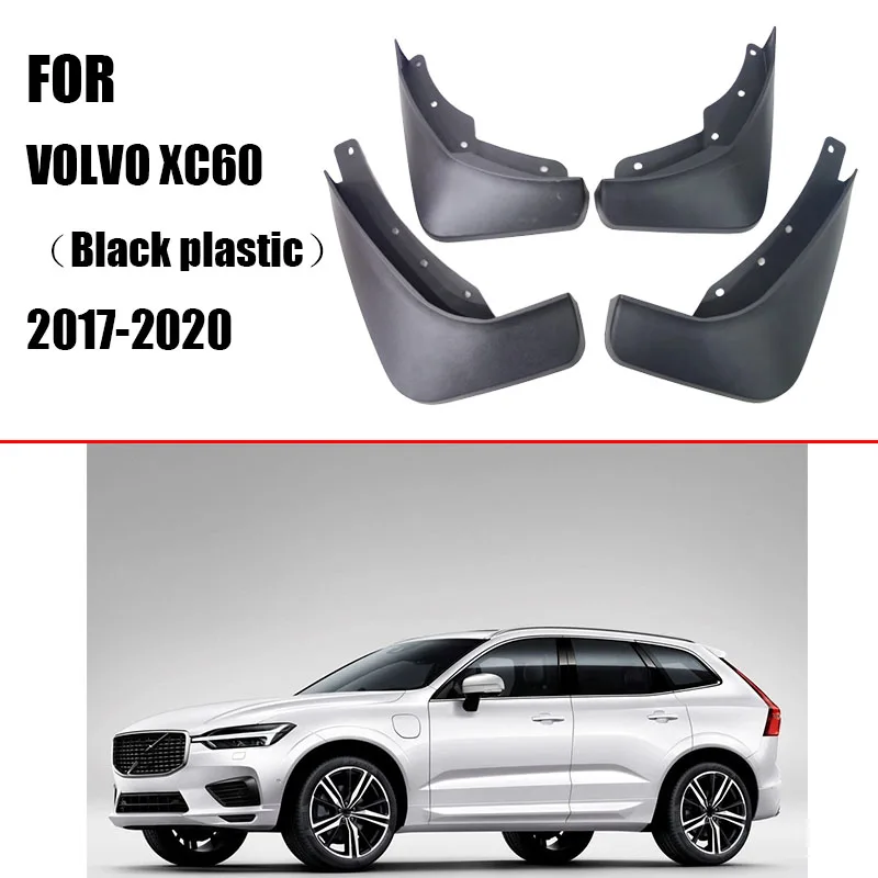 4pcs Schmutzfänger FENDER Passend Für Volvo XC60 2014-2017 Teile Spritzschutz