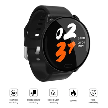 

K9 Sports Smart Watch Fitness Tracker Heart Rate Blood Pressure Monitor Step Counting Life Waterproof SmartWatch Men Women
