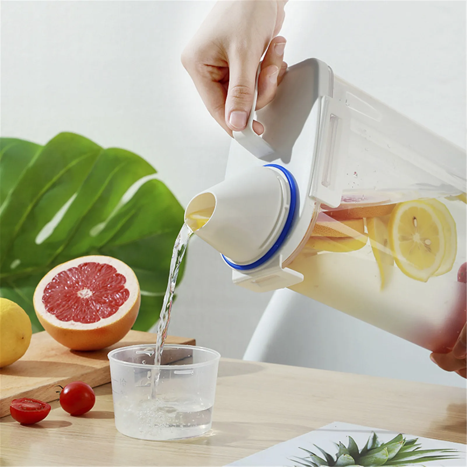 3.5 L Fruit Cool Water Pitcher Summer Ice Water Infuser Kettle –