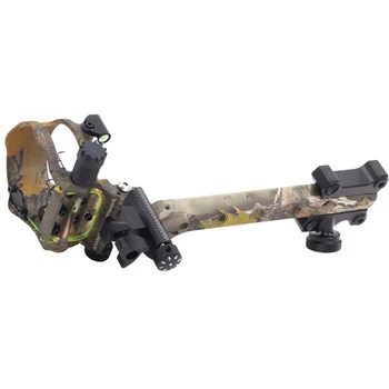 

Archery Sight Bow Accessories Archery 5 Pin with Micro Detachable Bracket LED Sight Light Camouflage For Arrow