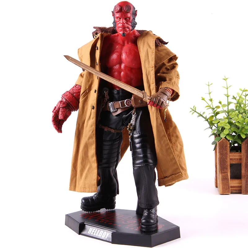 Skup Gorące zabawki Hellboy II 2 złota armia Hellboy rysunek PVC Movie figurki zabawka model do kolekcjonowania lalki dla chłopców