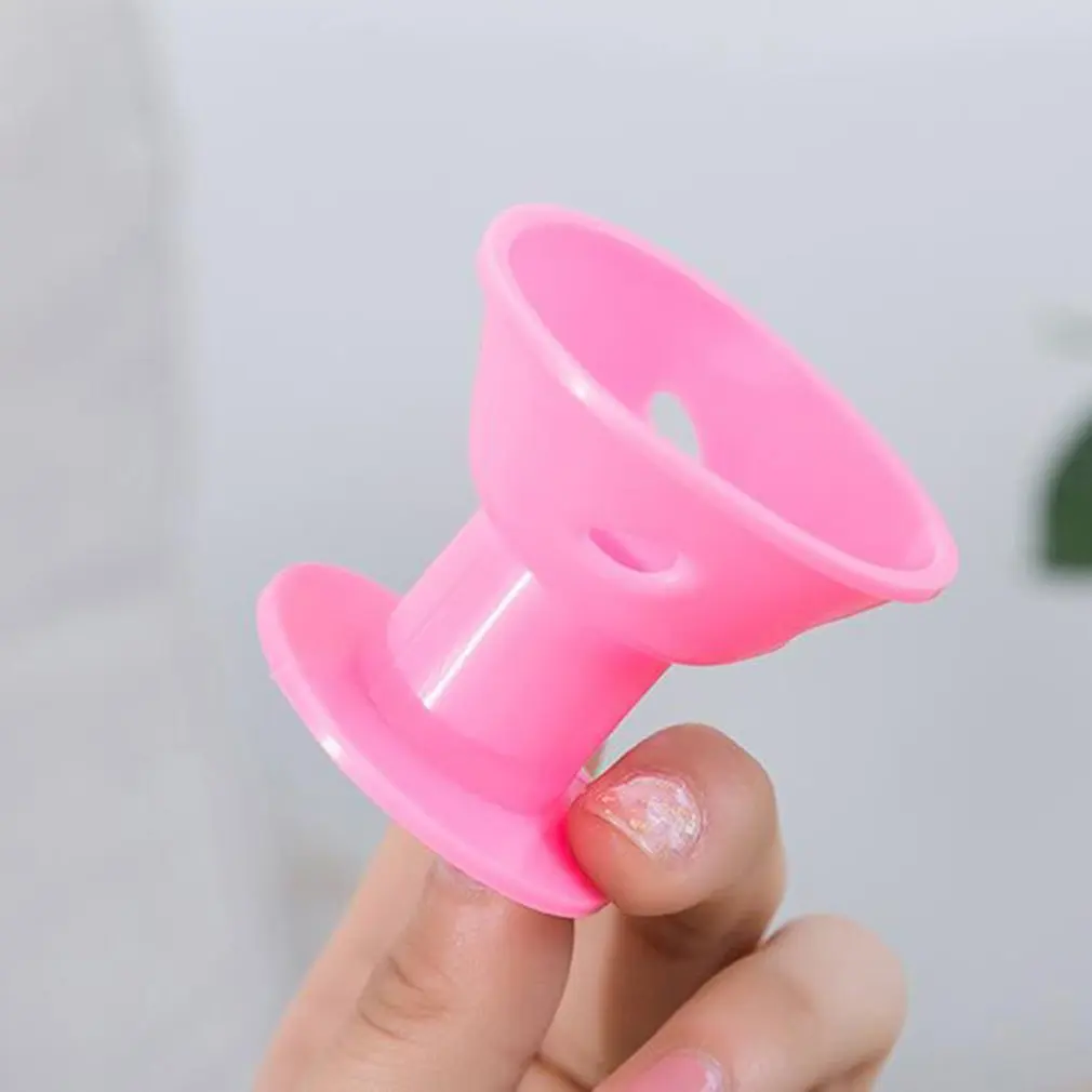 Silicone Curling Device Mushroom Bell Curling Hair Does Not Hurt Hair Curler Bangs Hairdressing Tools
