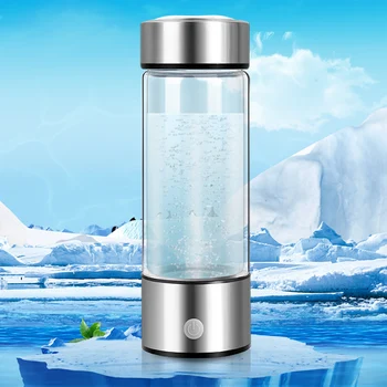 

Hydrogen-Rich Water Ionizer Maker Cup Generator Glass Bottle Mug USB Charging 350ML/400ml-420ml VJ-Drop
