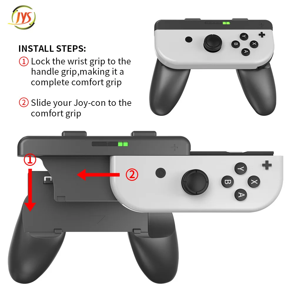 2PCS Joycon Bracket Stand Holder For Nintendo Switch/Nintendo Switch OLED JOY CON Controller Gamepad Hand Grip Strap Accessories