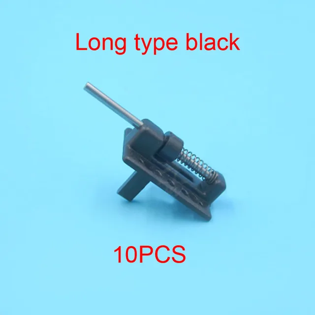 10pcs Canopy Hatch Lock Mini Latch Fixed Buckle Hood Cover Spring Cockpit Pins Door Lockers for RC Airplane/Boat Model DIY Parts