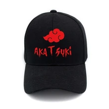 Akatsuki бейсболка с логотипом Наруто для мужчин и женщин, бейсболка Snapback s