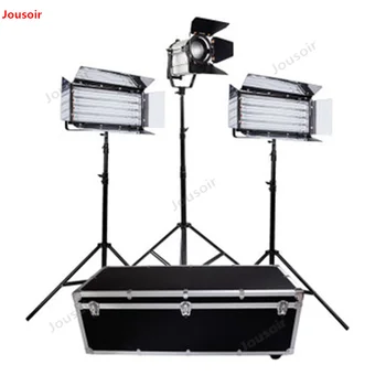 

Studio image lighting film and television camera live room with surface light lamp 3 light set with box CD50 T03