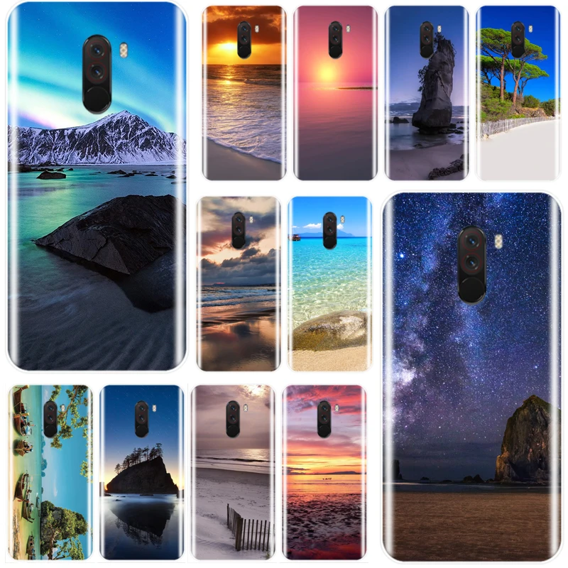 

Clear Sea Sky Sandy beach Cover Soft Silicone TPU Phone Case For Redmi 4 4A 4X 5A 5 PLUS 6pro 7 NOTE 4X 5A 5 6 Pro NOTE 4 5 6 7