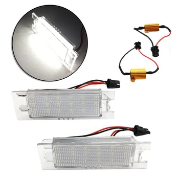 

2PCS LED License Plate Light For Vauxhall For Opel Zafira B 2005-2011 Car LED License Number Plate Lights White Light