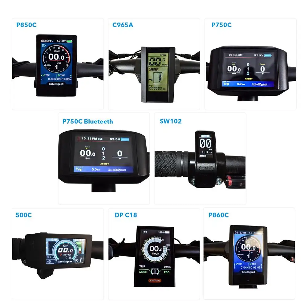BAFANG 750C Bluetooth Navigation Display Mid Drive BBSXX EBIKE Conversion Kit