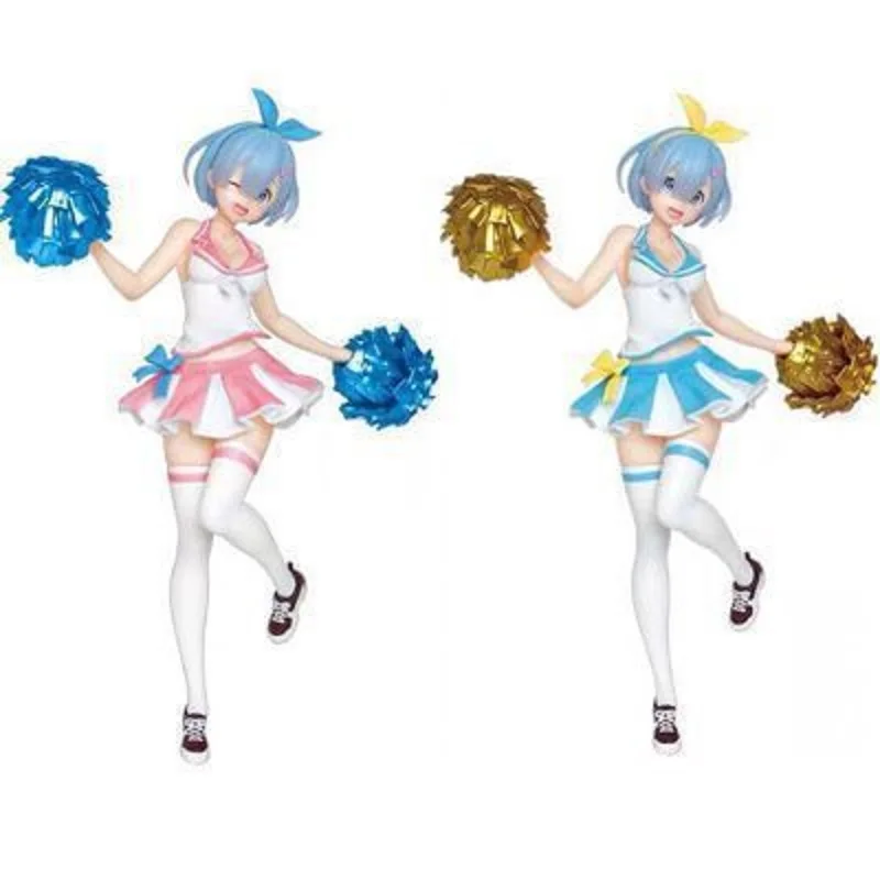 

23cm anime figure Re:Life in a different world from zero Cheerleader Rem PVC action figure collection model toys gifts