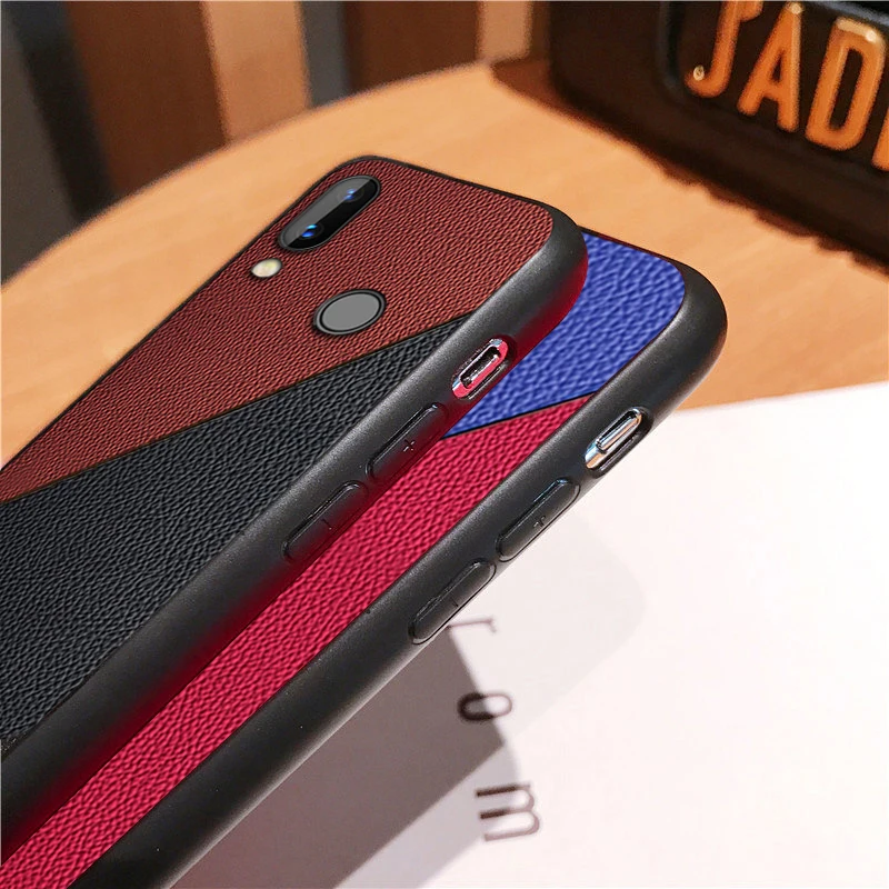 I coque, чехол, чехол, для huawei Nova 3 3i Nova3 на персонализированной Модной кожаной коробке с узором, Роскошный деловой чехол s