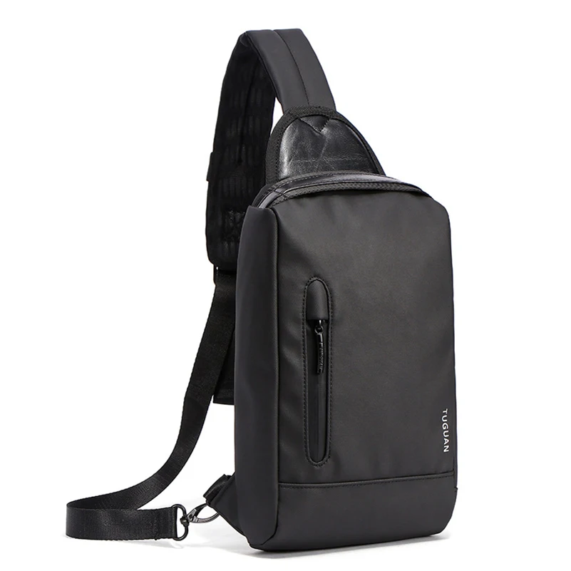 

Men Chest Bag Large Capacity Water-resistant Anti-theft Ipad Mini Casual Style Hook for Sunglasses Cross body Shoulder Bag NEW