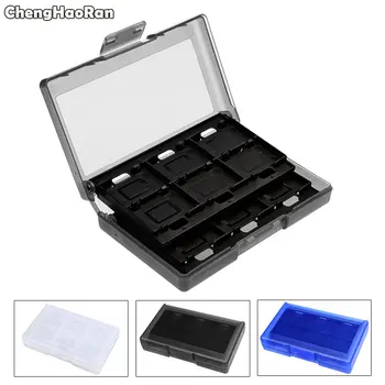 

ChengHaoRan ABS Shockproof Hard Shell Storage Box Game Card Box For Nintendo Switch NS NX, 24 In 1 Portable Game Cards Case