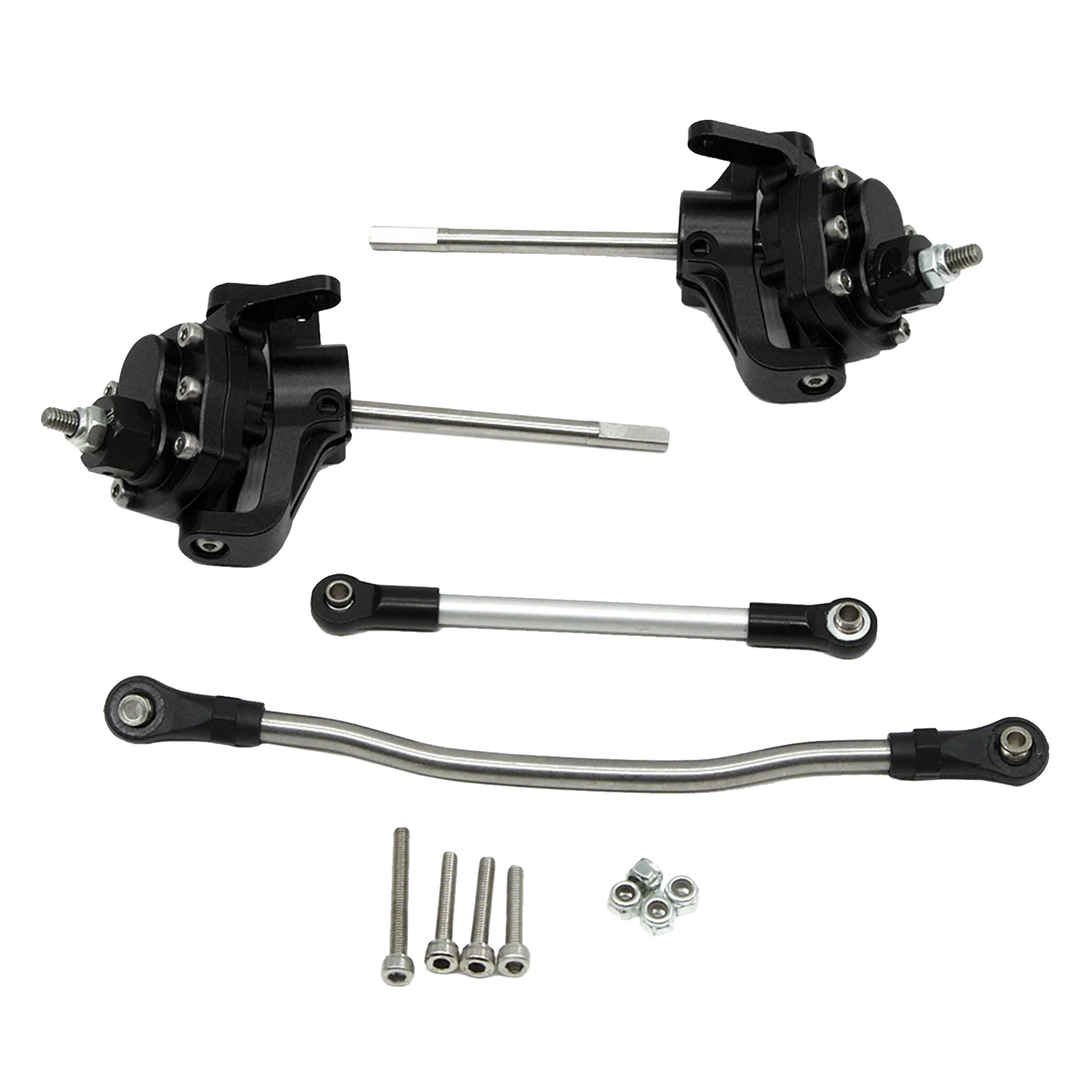 

Upgarde Front / Rear Axle Steering Linkage Assembly for SCX10