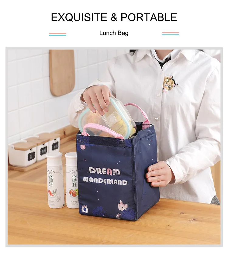 Portable Unicorn Lunch Bags
