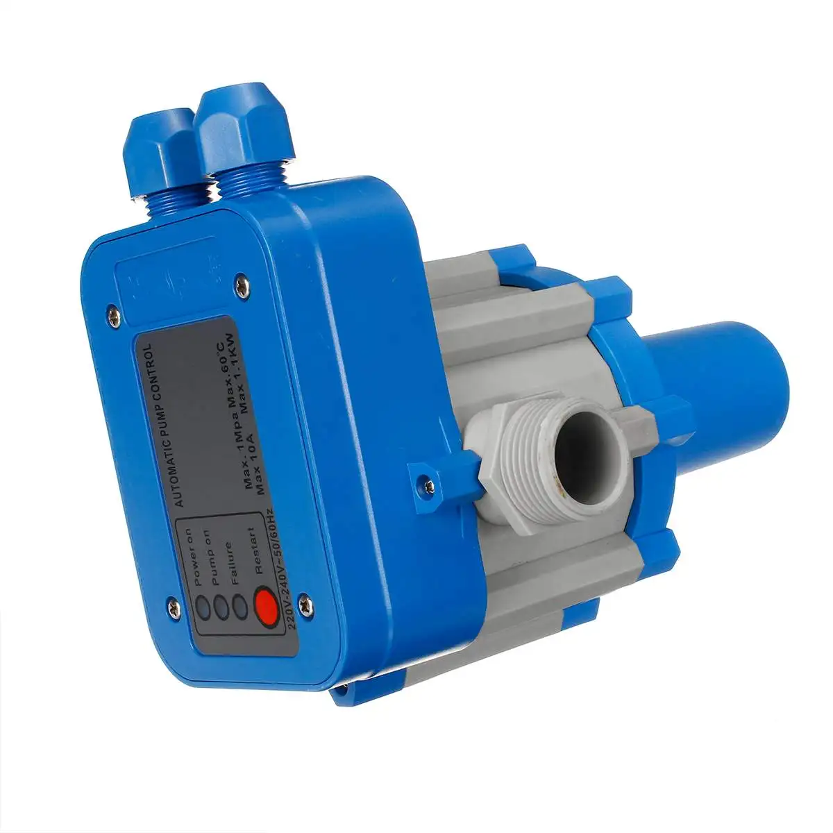 Professional 10A 1.1KW 1Mpa 10Bar Auto Water Valve Automatic Pump Controller Switch Accessories 220V-240V