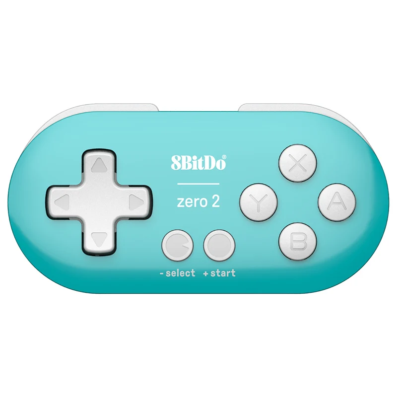 8BitDo ZERO 2 Bluetooth мини-геймпад для nintendo Switch NS NX nintendo Switch LITE Windows PC MAC IOS Android Yellow Edition - Цвет: Небесно-голубой